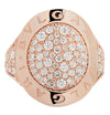 Bvlgari Bvlgari .95 Carat Diamond Rose Gold Ring -V47031