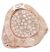 Bvlgari Bvlgari .95 Carat Diamond Rose Gold Ring -V47031