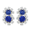 Bvlgari Burma No Heat Sapphire Necklace Earring Bracelet and Ring Suite -V47086