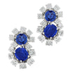 Bvlgari Burma No Heat Sapphire Necklace Earring Bracelet and Ring Suite -V47086