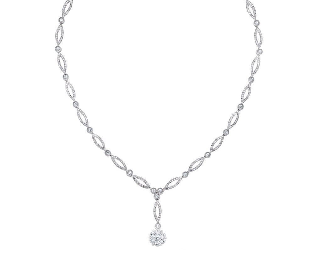 4.1 Carat Diamond Necklace -V47166