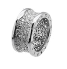 Bvlgari BZero Diamond Ring – 2.24ct Round Brilliant Diamonds in 18K White Gold – V47504 Vivid Diamonds