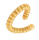 Lalaounis Hammered Gold Bangle - V48214 Vivid Diamonds