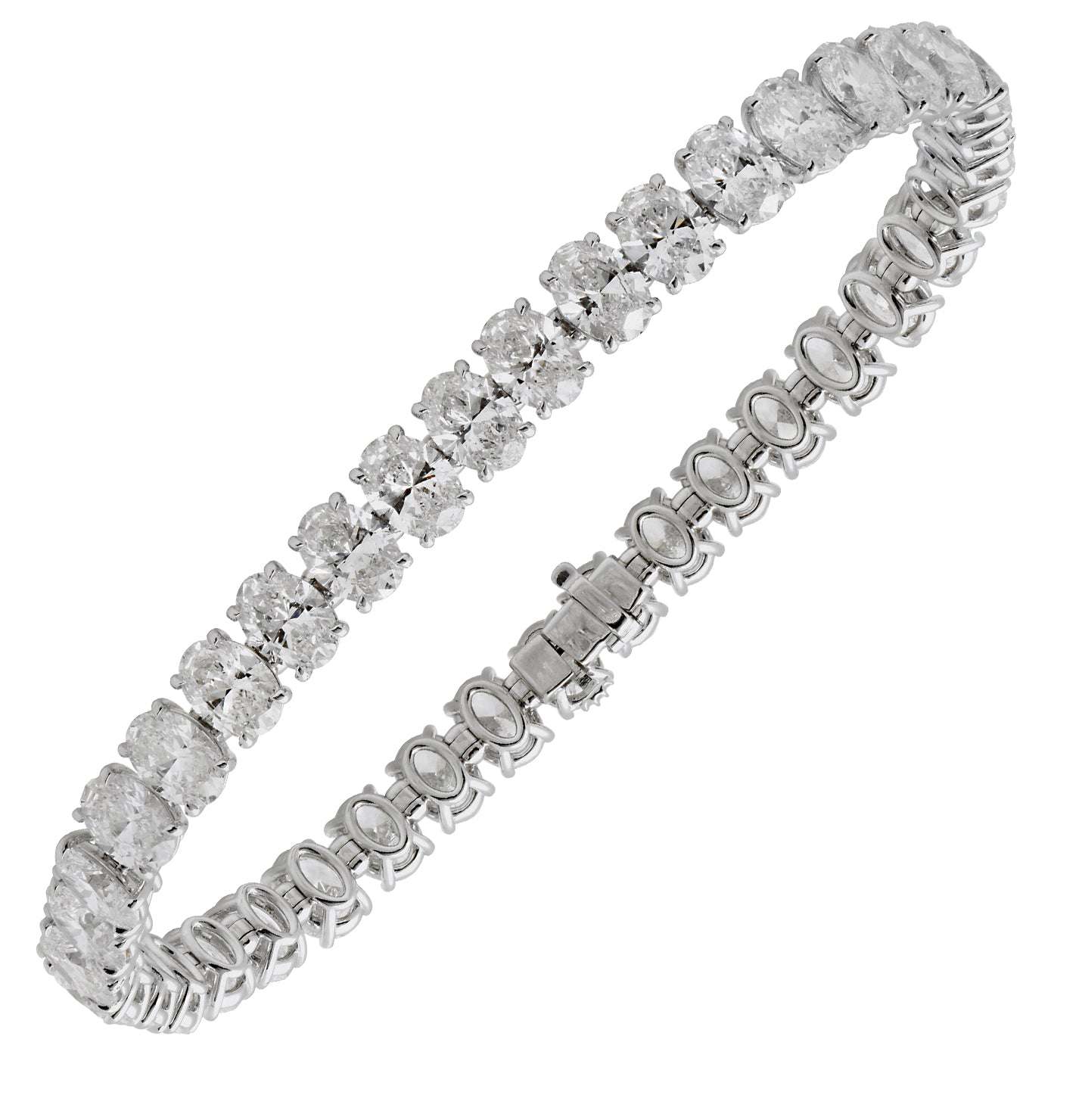 19.52ct Oval Diamond Bracelet - V48257 Vivid Diamonds