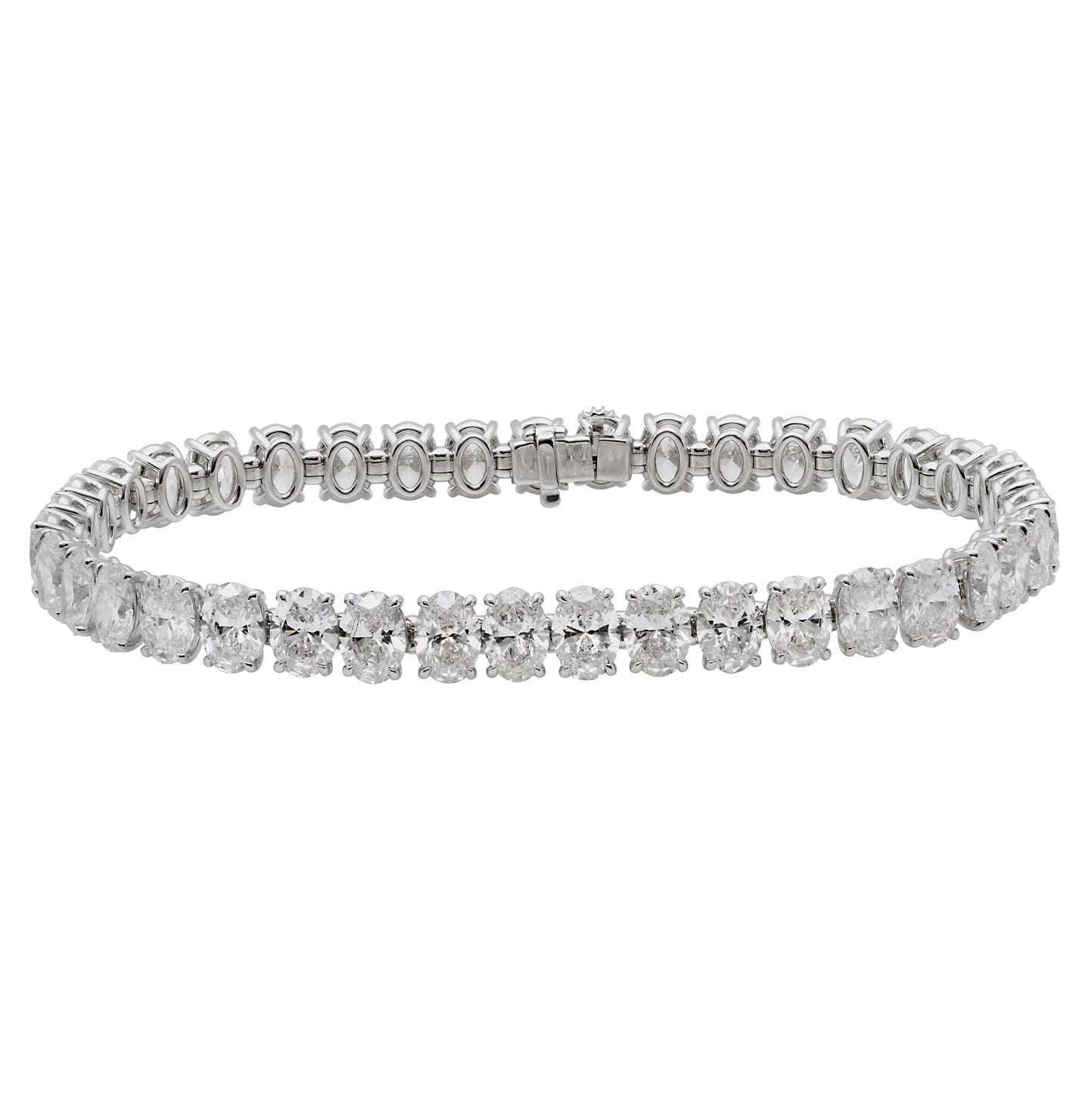 19.52ct Oval Diamond Bracelet - V48257 Vivid Diamonds