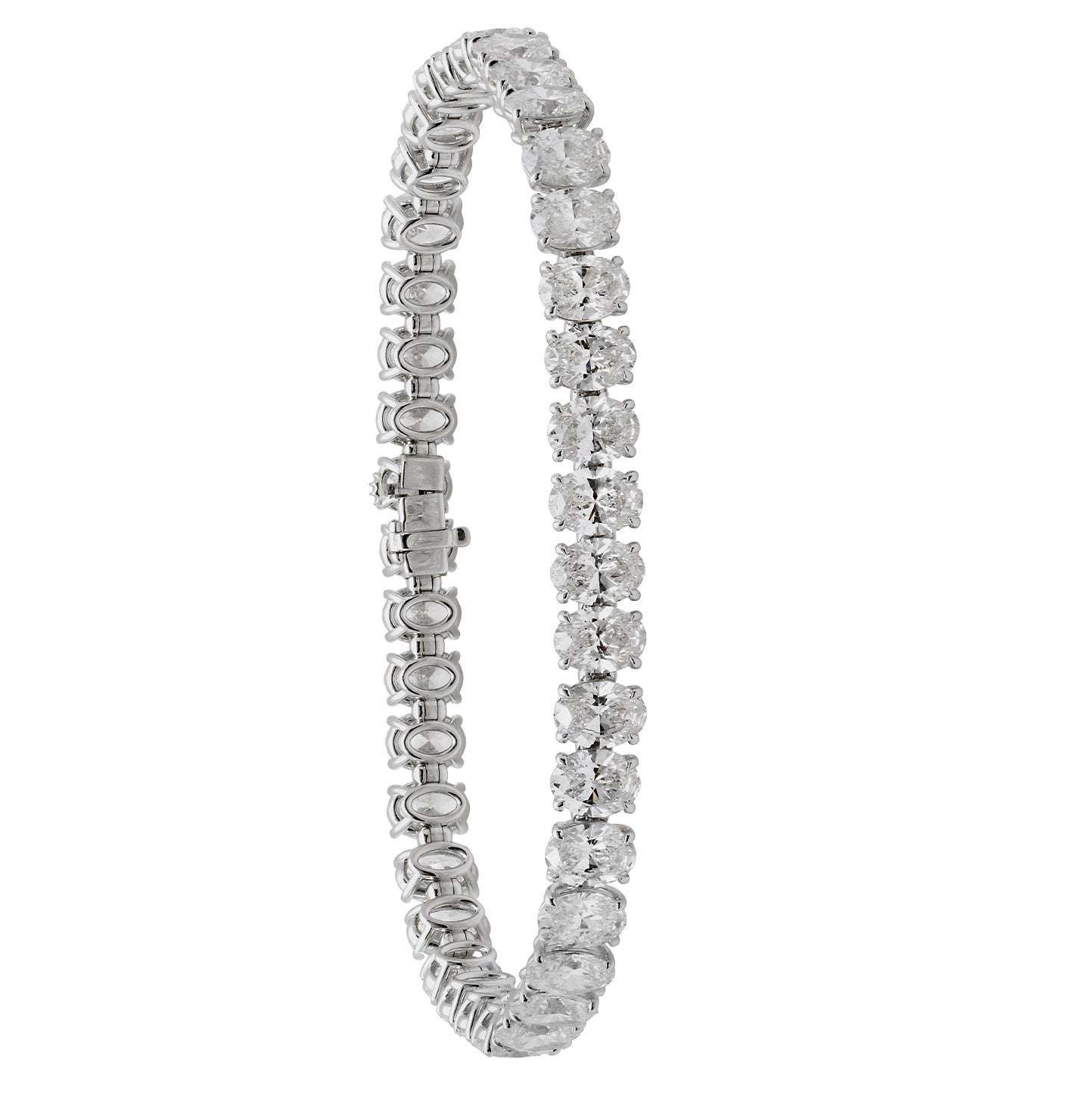 19.52ct Oval Diamond Bracelet - V48257 Vivid Diamonds
