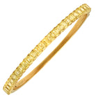 Fancy Yellow Diamond Bracelet in 18K Yellow Gold – 7.21 Carats Emerald-Cut Diamonds - V48921 Vivid Diamonds