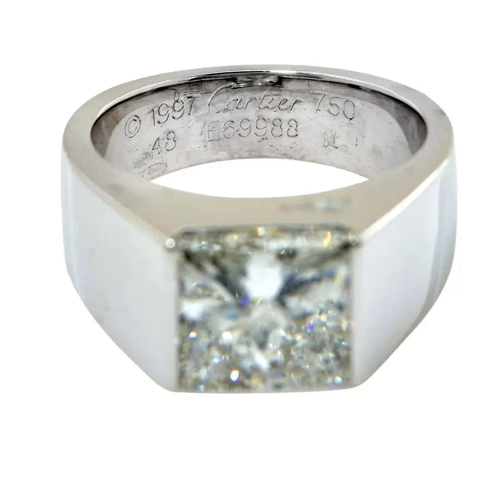 3.02 Carat Cartier Diamond Ring -V18572 - Vivid Diamonds