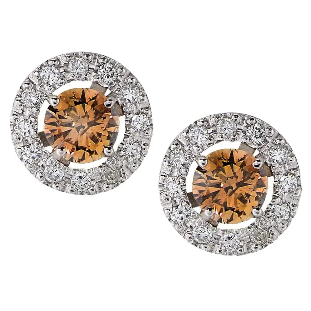 3.12CT DIAMOND EARRINGS -  V009758 - Vivid Diamonds