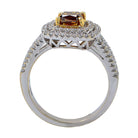 GIA Certified 1.23 Carat Fancy Color Diamond Engagement Ring- V003657 Vivid Diamonds