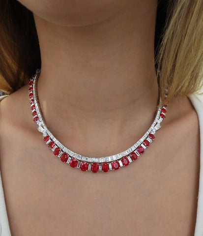 ruby necklace