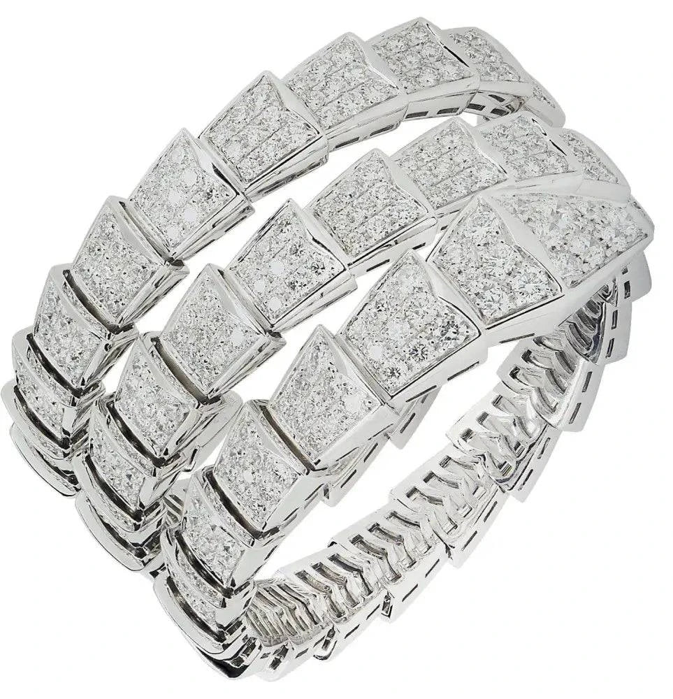 Bvlgari Double Coil Serpenti Viper -V45199 - Vivid Diamonds