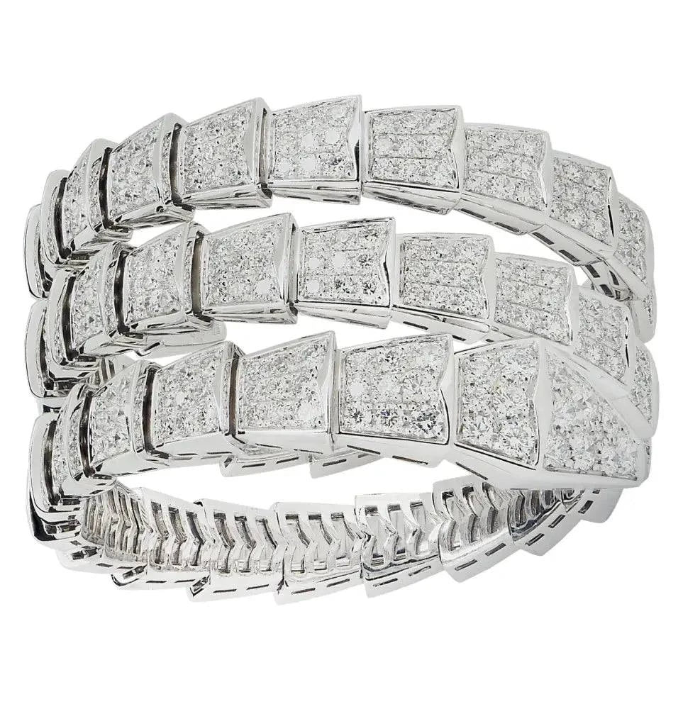 Bvlgari Double Coil Serpenti Viper -V45199 - Vivid Diamonds