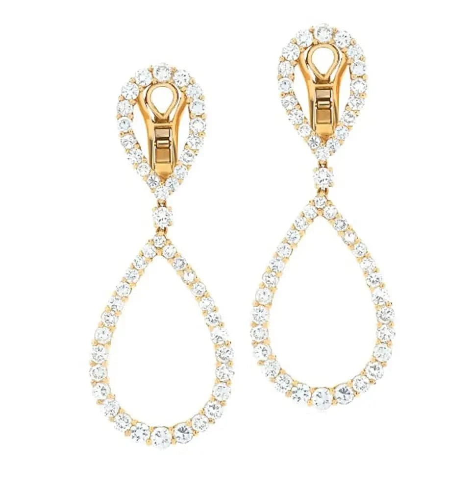 Graff 30.6 Carat Diamond Necklace and Earring Suite-V43661