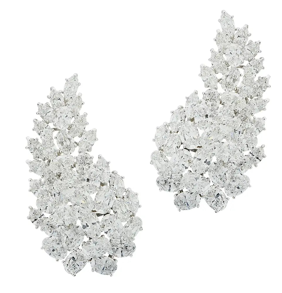 Hammerman Brothers 30 Carat Diamond Earrings - V3945