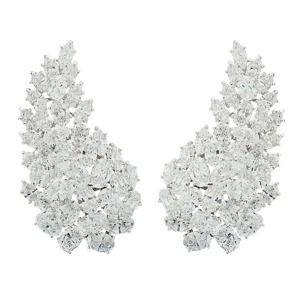 Hammerman Brothers 30 Carat Diamond Earrings - V3945