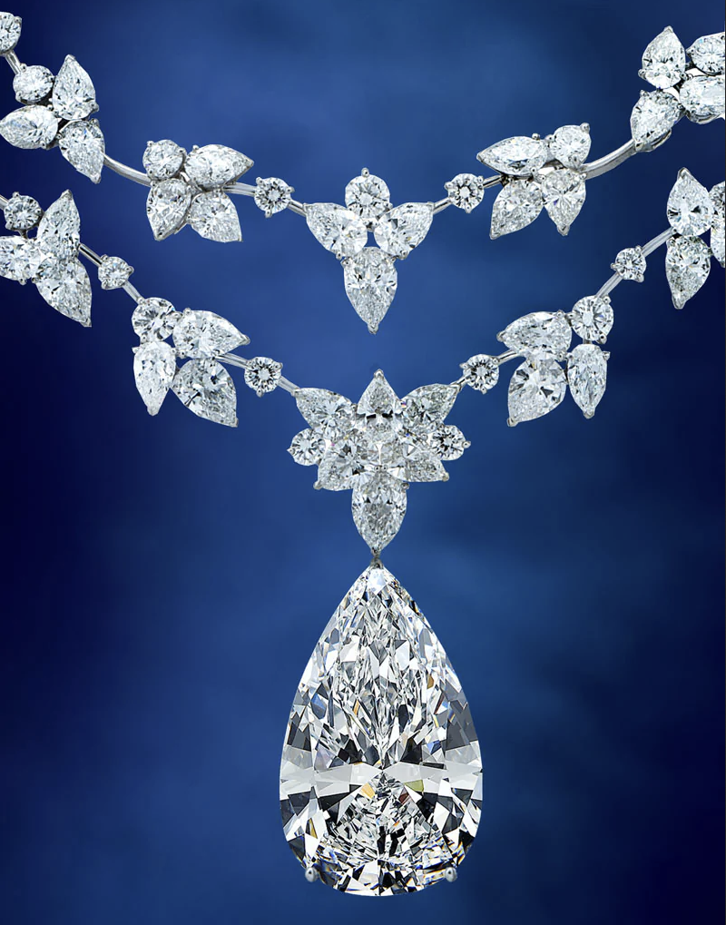 Luxury Necklace Sapphires | Sapphire Diamond Necklace | Sapphire Gemstone  Necklace - Necklaces - Aliexpress