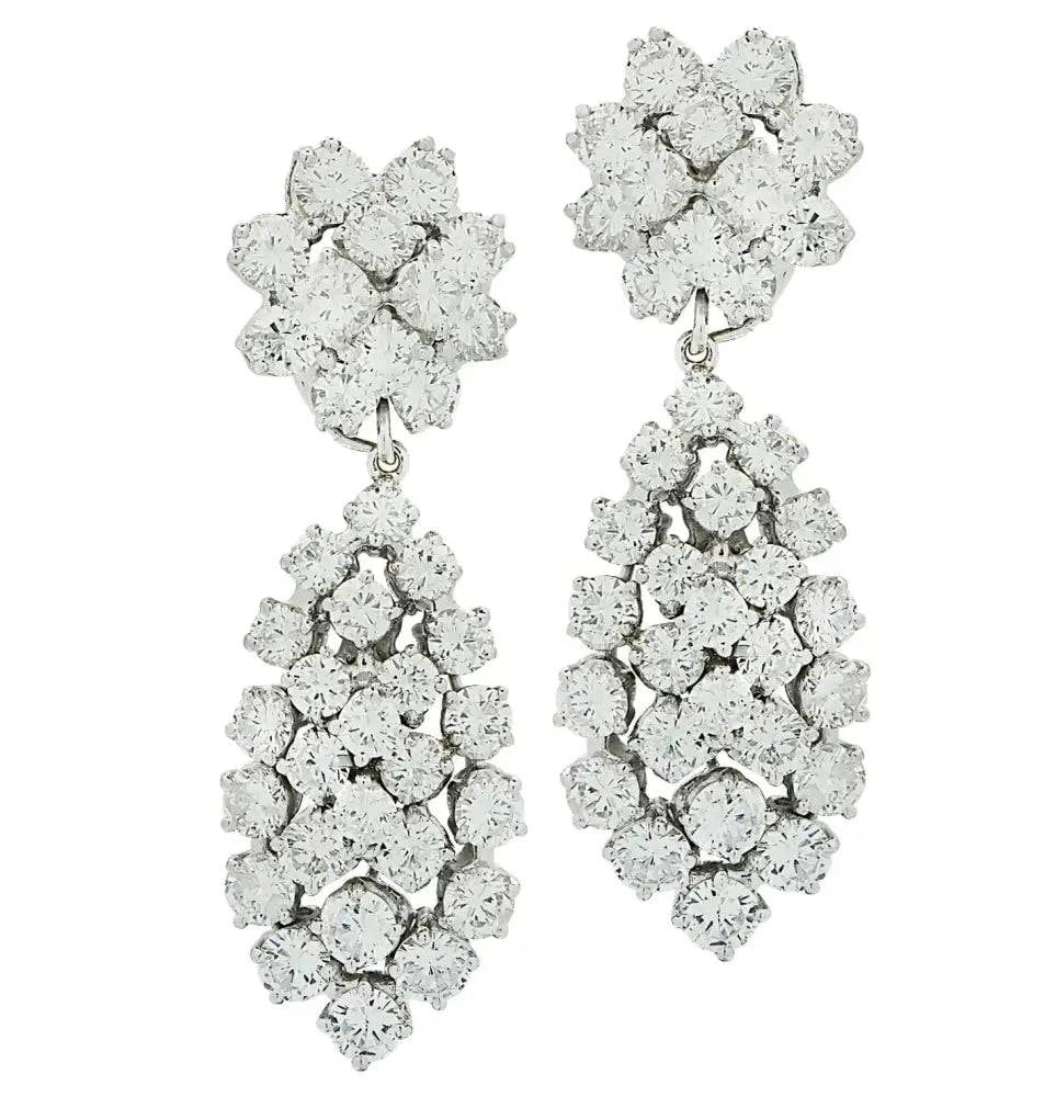 Cascading Diamond Earrings - ER-7820-01