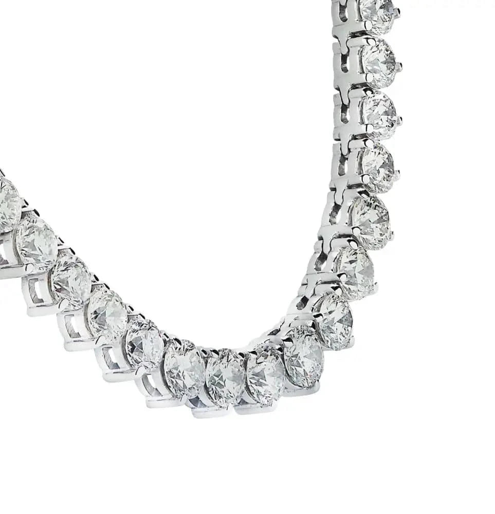 Vivid Diamonds 15.68 Carat Riviere Necklace -V41983 - Vivid Diamonds
