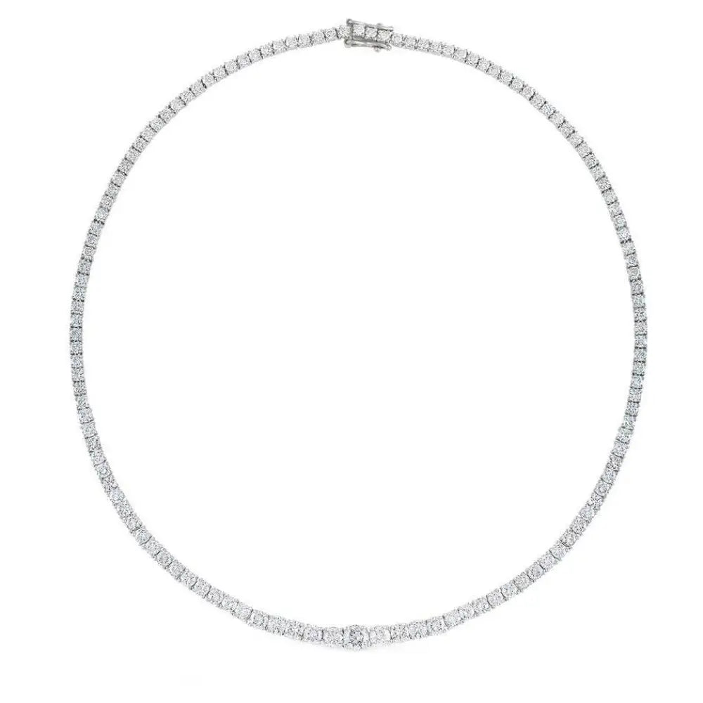 Vivid Diamonds 15 Carat Diamond Riviera Necklace -V47167