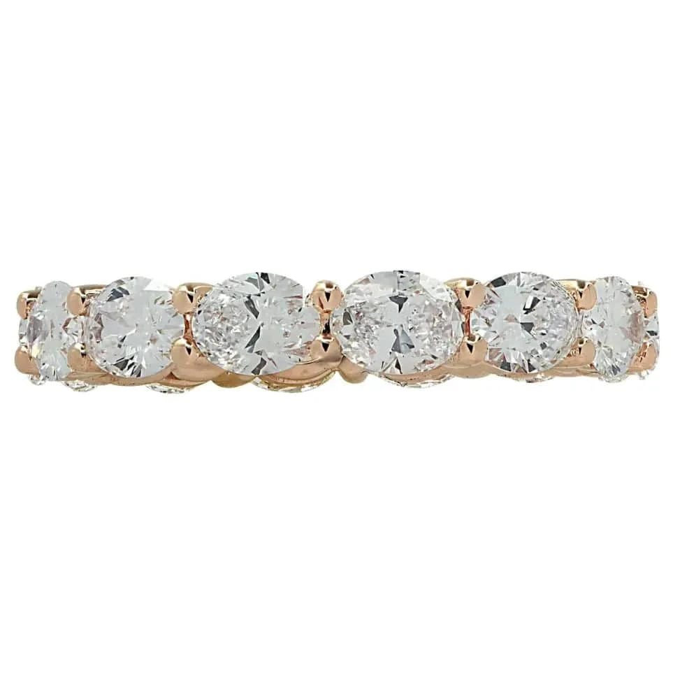 Vivid Diamonds 2.65 Carat East West Diamond Eternity Band -V35274 - Vivid Diamonds