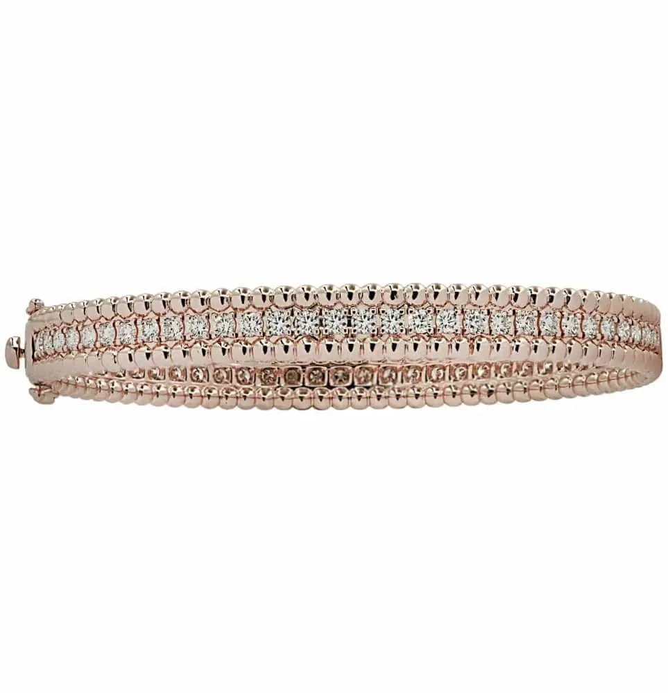 Vivid Diamonds 2.79 Carat Diamond Bangle Bracelet -V35637 - Vivid Diamonds