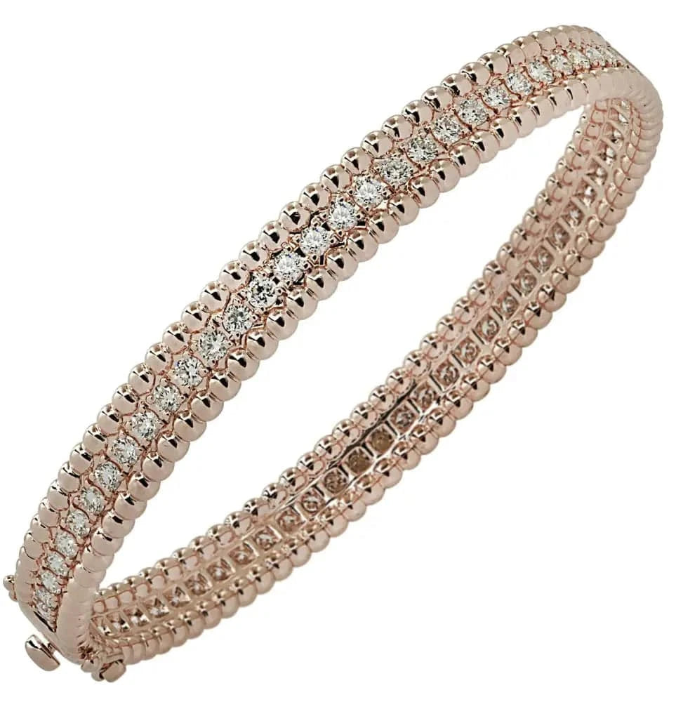 Vivid Diamonds 2.79 Carat Diamond Bangle Bracelet -V35637 - Vivid Diamonds