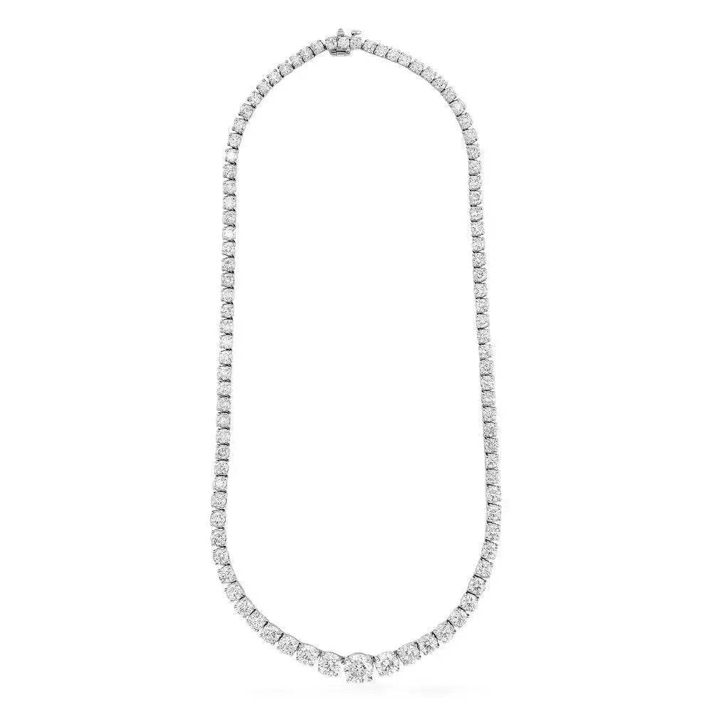 Vivid Diamonds 24.88 Carat Diamond Riviera Necklace - V46394