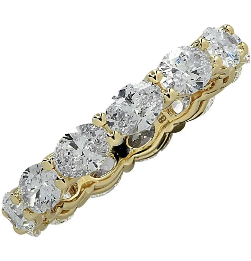 Vivid Diamonds 3.08 Carat Oval Cut East-West Eternity Band-V32933 - Vivid Diamonds