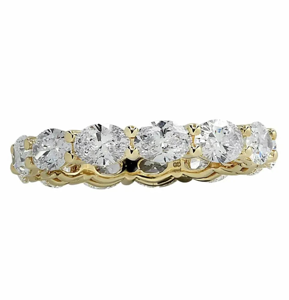 Vivid Diamonds 3.08 Carat Oval Cut East-West Eternity Band-V32933 - Vivid Diamonds