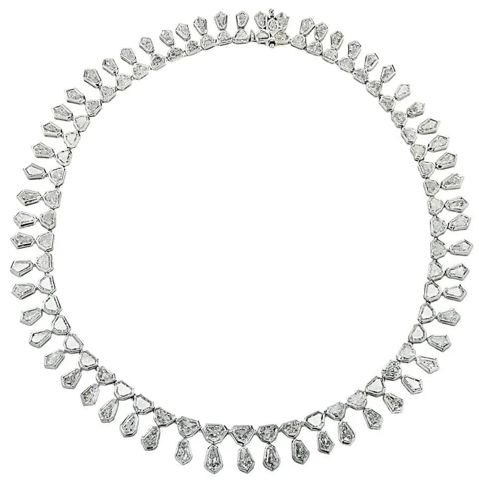 Vivid Diamonds 35.51 Carat Diamond Necklace - V39118