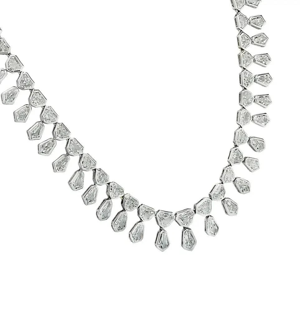 Vivid Diamonds 35.51 Carat Diamond Necklace - V39118