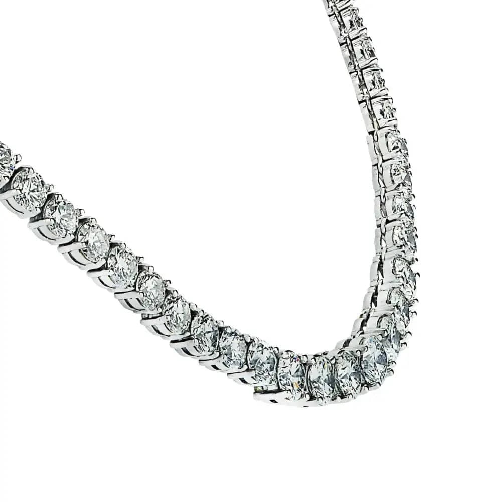 Vivid Diamonds 39.22 Carat Diamond Riviera Necklace - V37136