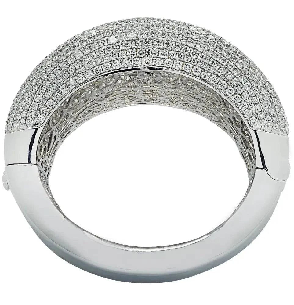 Vivid Diamonds 71.23 Carat Diamond Bangle -V38745 - Vivid Diamonds