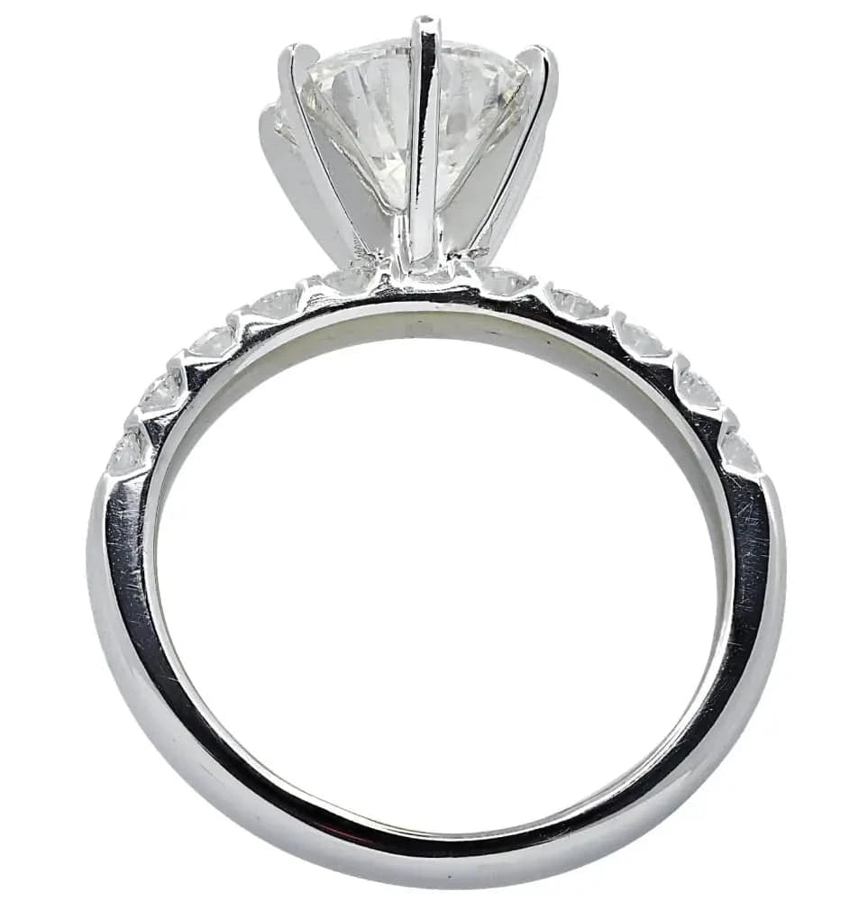 Vivid Diamonds GIA Certified 1.51 Carat Diamond Engagement Ring -V38895 - Vivid Diamonds