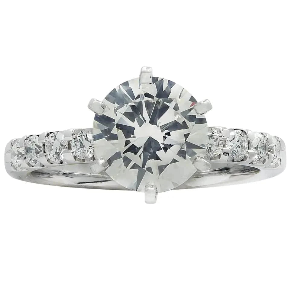 Vivid Diamonds GIA Certified 1.51 Carat Diamond Engagement Ring -V38895 - Vivid Diamonds