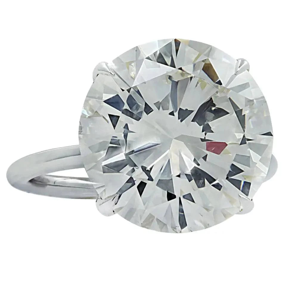 Vivid Diamonds GIA Certified 10.02 Carat Diamond Engagement Ring -V36787