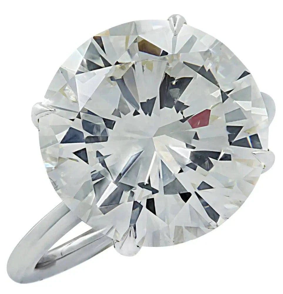 Vivid Diamonds GIA Certified 10.02 Carat Diamond Engagement Ring -V36787