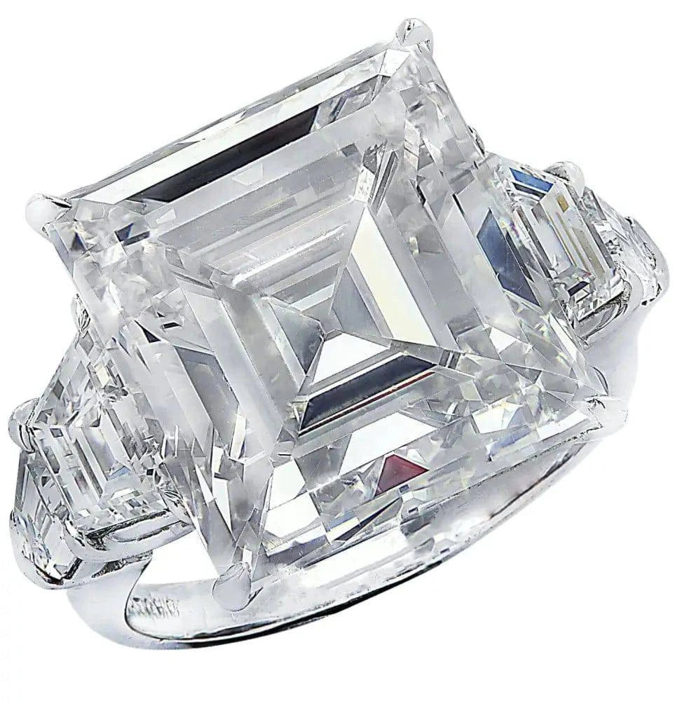 Vivid Diamonds GIA Certified 12.46 Carat Diamond Engagement Ring - V36045