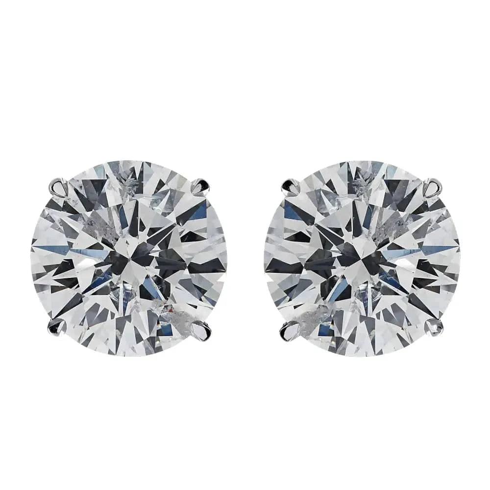 Vivid Diamonds GIA Certified 2.53 Carat Diamond Stud Earrings -V42601 - Vivid Diamonds