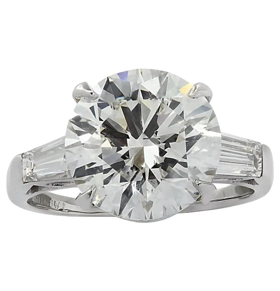 Vivid Diamonds GIA Certified 4.54 Carat Diamond Engagement Ring -V30012