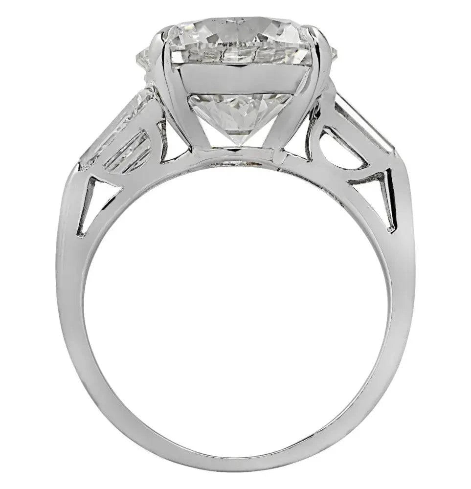 Vivid Diamonds GIA Certified 4.54 Carat Diamond Engagement Ring -V30012