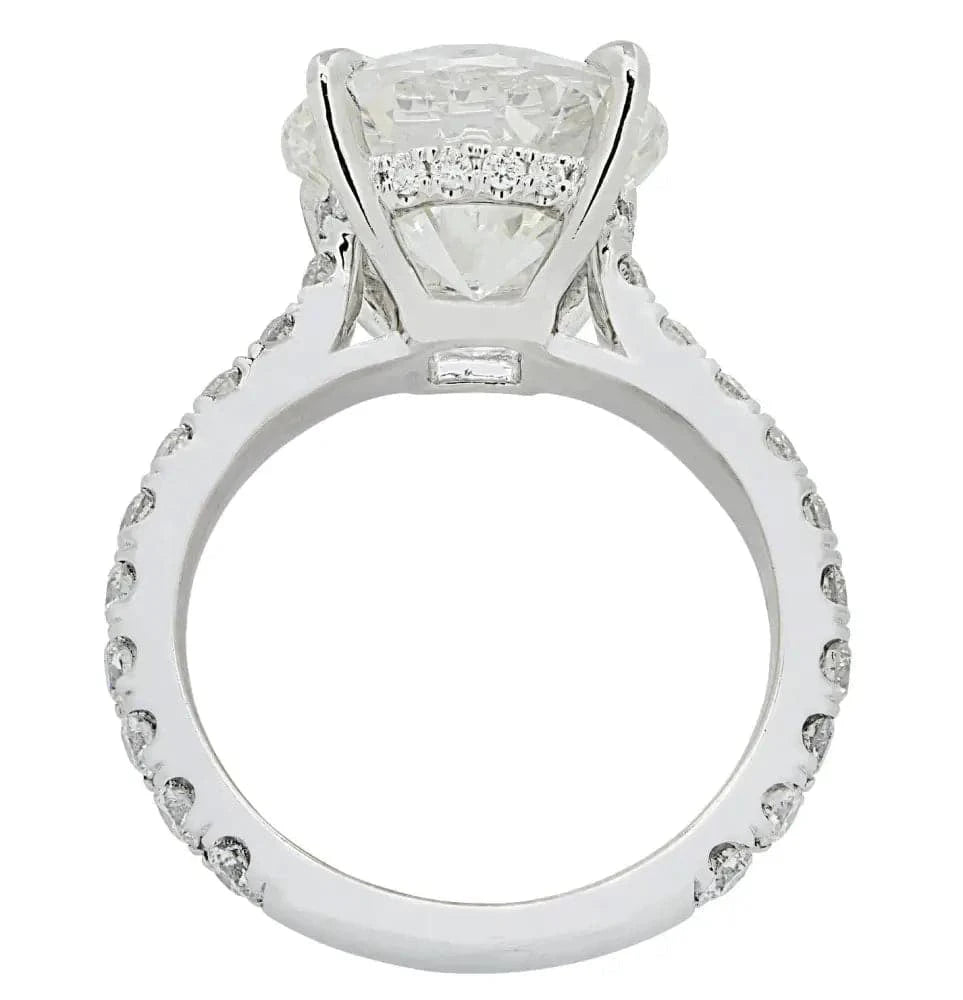 Vivid Diamonds GIA Certified 4.63 Carat Diamond Engagement Ring - V46246