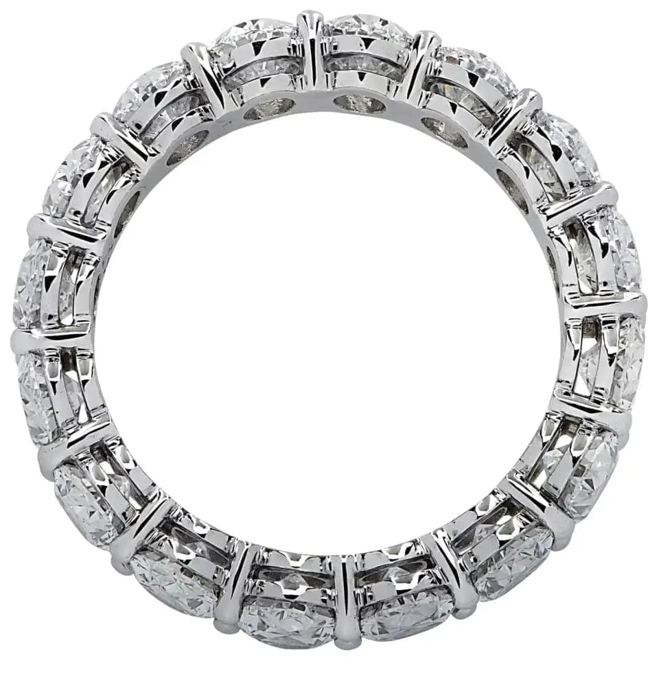 Vivid Diamonds GIA Certified 5.39 Carat Oval Eternity Band-V31934 - Vivid Diamonds