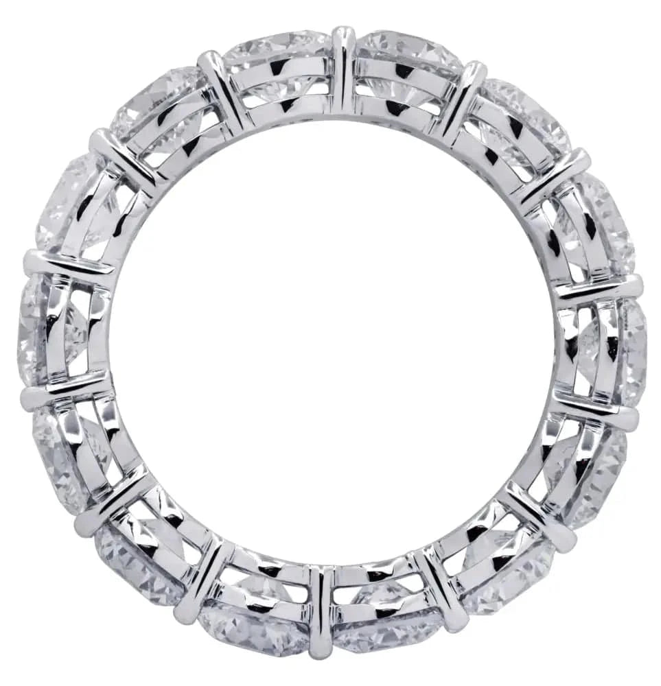 Vivid Diamonds GIA Certified 5.62 Carat Diamond Eternity Band -V32190 - Vivid Diamonds