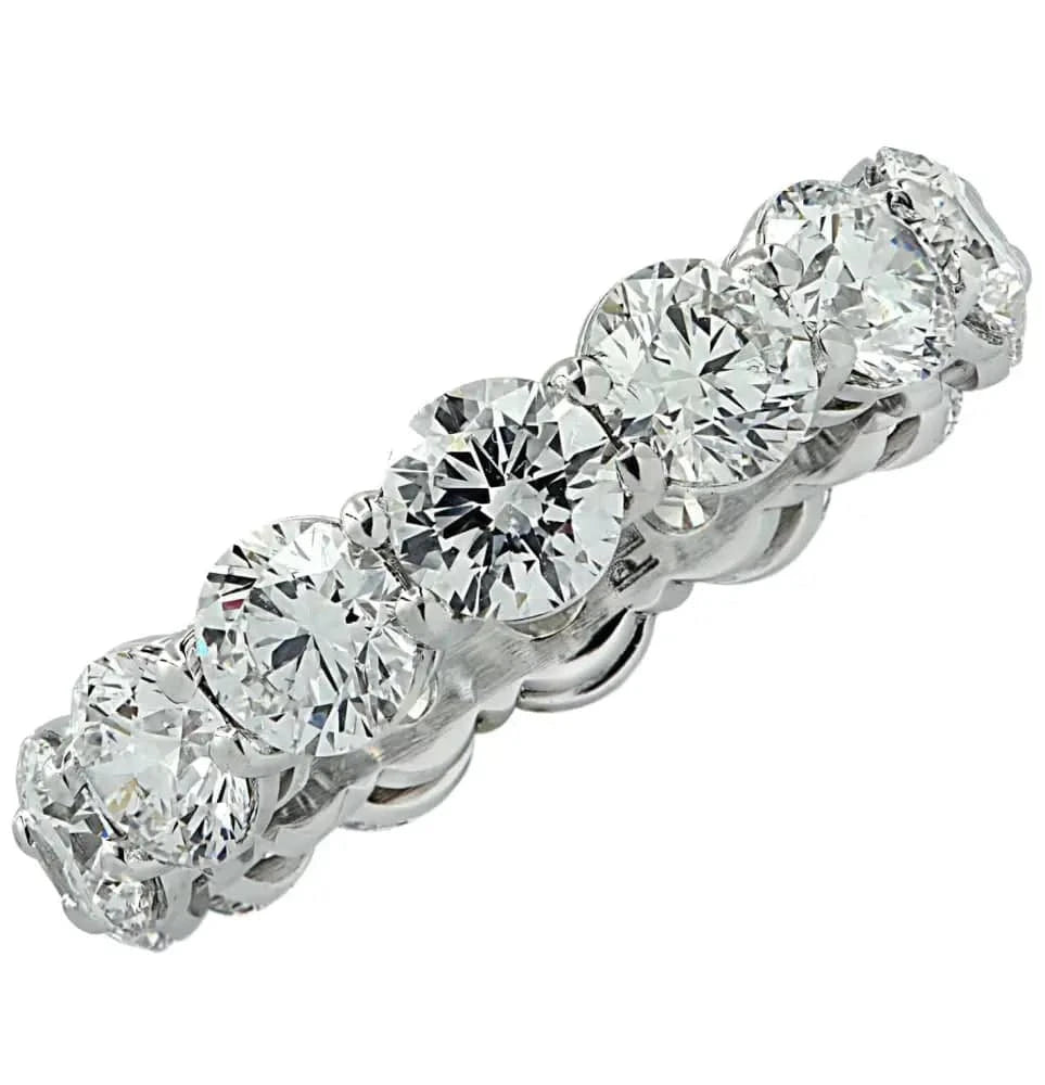 Vivid Diamonds GIA Certified 5.62 Carat Diamond Eternity Band -V32190 - Vivid Diamonds