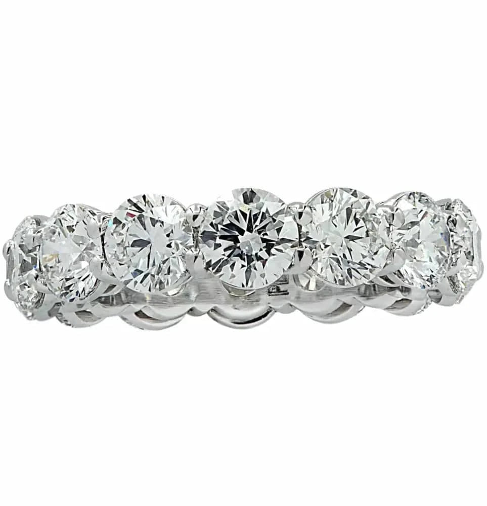 Vivid Diamonds GIA Certified 5.62 Carat Diamond Eternity Band -V32190 - Vivid Diamonds