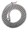 Vivid Diamonds 3.26 Carat Straight Line Diamond Tennis Necklace -V31585 - vividdiamonds