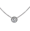 Vivid Diamonds 1.13 Carat Old European Cut Diamond Necklace -V31654 - vividdiamonds