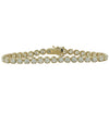 Vivid Diamonds 4.16 Carat Straight Line Diamond Tennis Bracelet - V32770 - vividdiamonds